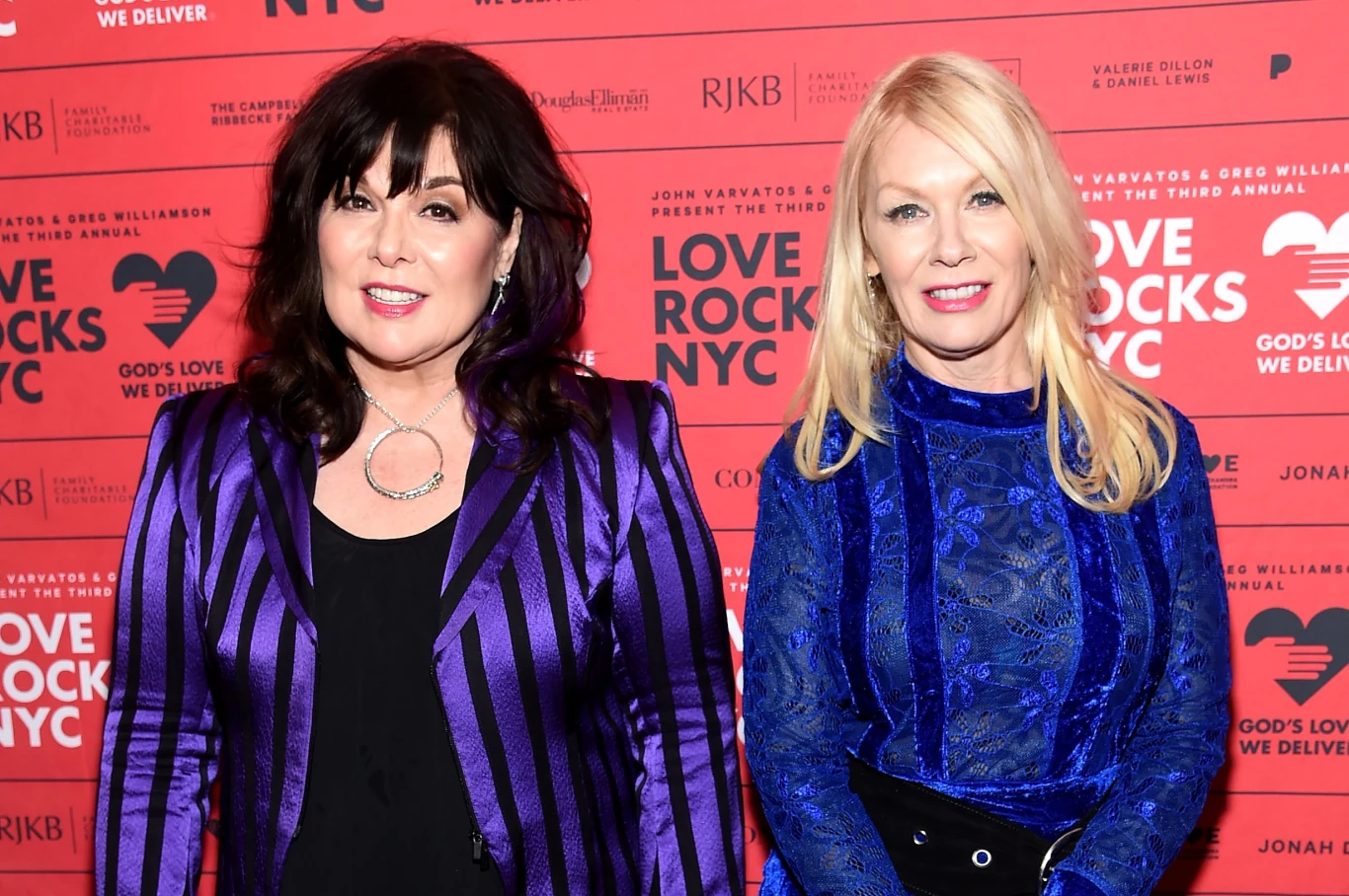 Ann Wilson i Nancy Wilson z grupy Heart