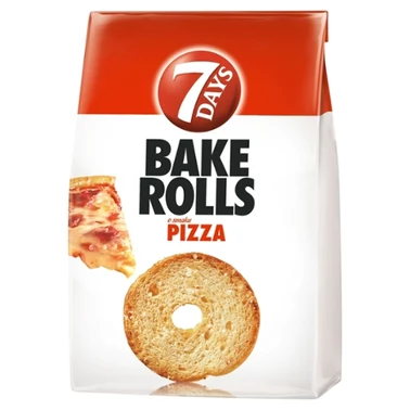 7 Days Bake Rolls Chrupki chlebowe o smaku pizzy 150 g - 1