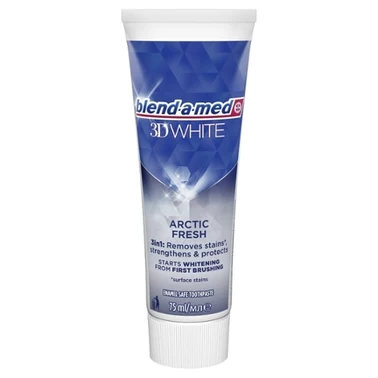 Blend-a-med 3D White Arctic Fresh Pasta do zębów 75ml - 1