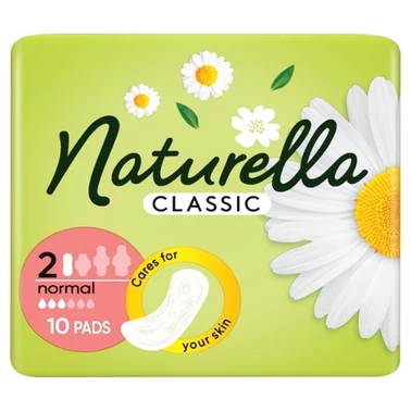 Naturella Classic Normal Plus Rozmiar 2 Podpaski ze skrzydełkami × 10 - 0