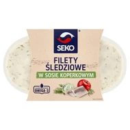 SEKO Filety śledziowe w sosie koperkowym 250 g