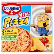 Dr. Oetker Mini pizza ser + pomidory 220 g (3 sztuki)