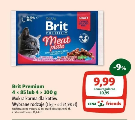Вологий корм для котів Brit Premium