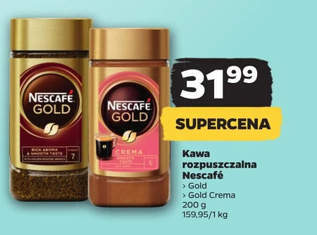 NESCAFÉ Gold Crema Kawa rozpuszczalna 200 g