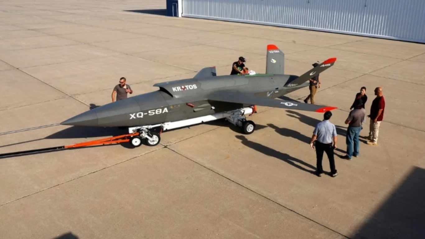 Dron XQ-58 Valkyrie na nowych zdjęciach Dron XQ-58 Valkyrie na nowych zdjęciach