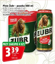 Пиво Żubr