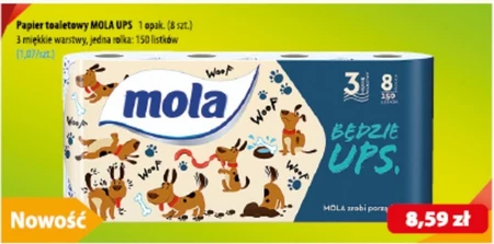 Туалетний папір Mola