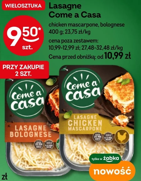 Come a Casa Lasagne Bolognese 400 g