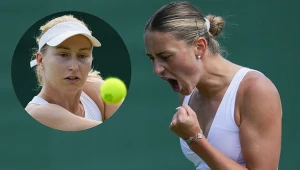 Daria Saville (na małym zdj.) była o krok od zwycięstwa nad Martą Kostiuk. Potknęła się w decydującym momencie   