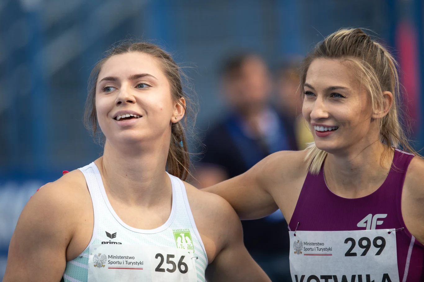 Martyna Kotwiła (po prawej) i Krystyna Cimanowska