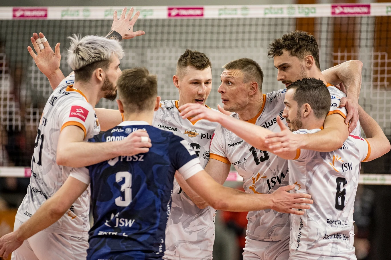 Jurij Gladyr (trzeci z prawej) ostatnie lata spędził w Jastrzębskim Węglu