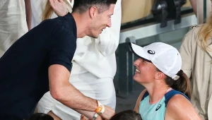 Robert Lewandowski i Iga Świątek