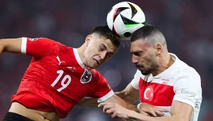 Czy Merih Demiral (z prawej) będzie miał jeszcze okazję zagrać w Euro 2024?
