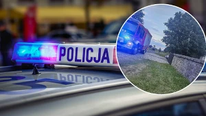 Dolny Śląsk. Zderzenie motocyklu i ciągnika rolniczego