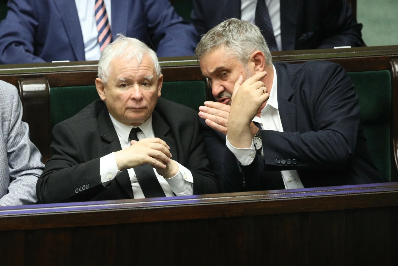 Prezes PiS Jarosław Kaczyński i poseł Jan Krzysztof Ardanowski (zdjęcie z 2019 roku) Prezes PiS Jarosław Kaczyński i poseł Jan Krzysztof Ardanowski (zdjęcie z 2019 roku)