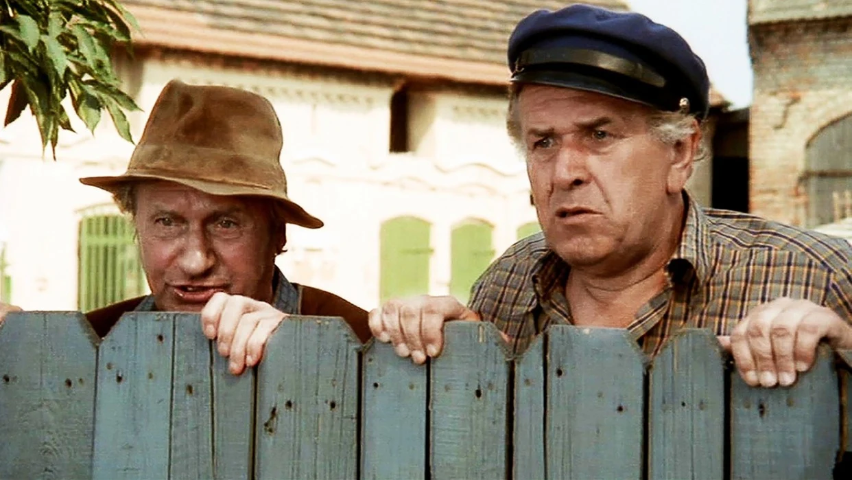 Kadr z filmu "Sami swoi"
