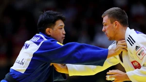 Adam Stodolski (po prawej) pojedzie na Igrzyska Olimpijskie w Paryżu.