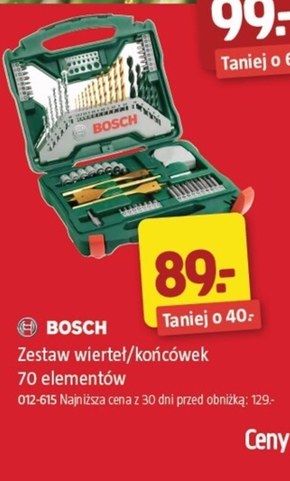 Zestaw wierteł Bosch niska cena