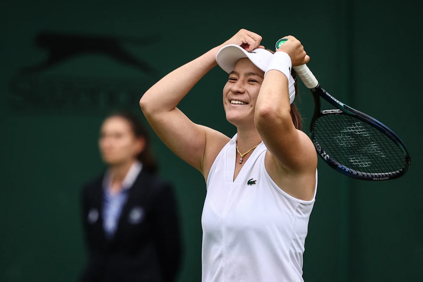 Lulu Sun Lulu Sun rozgrywa turniej życia na Wimbledonie