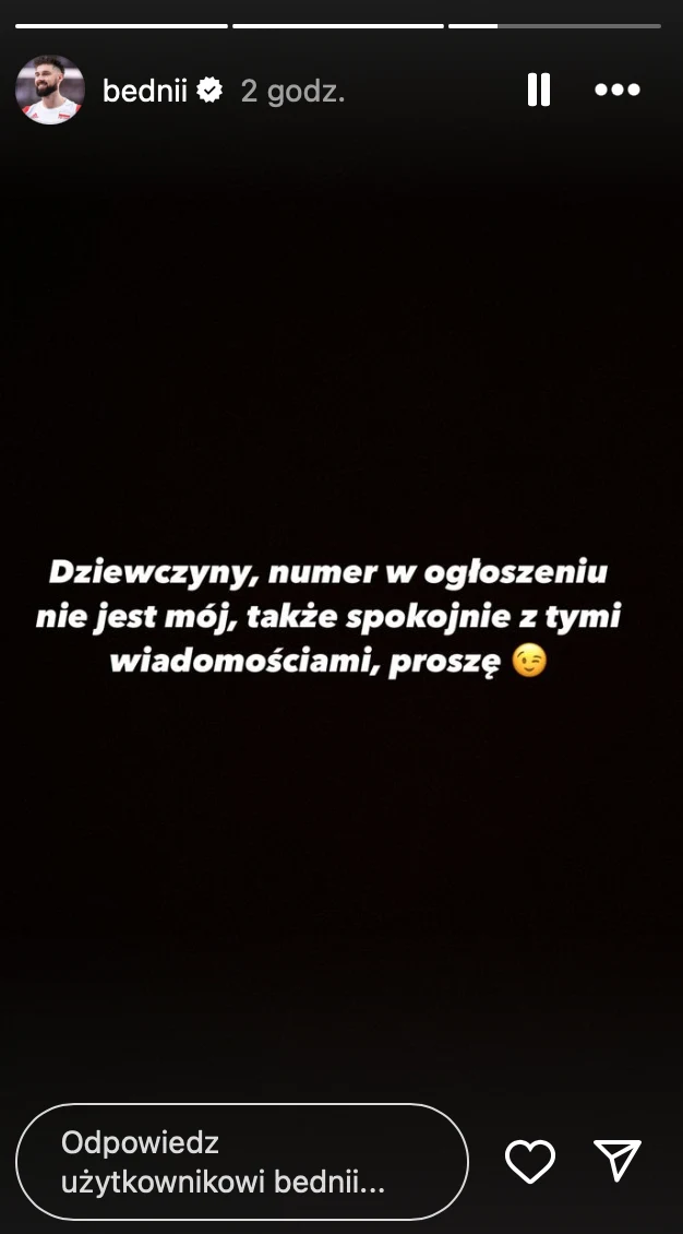 Siatkarz reprezentacji Polski musiał wysłać wiadomość do fanek Siatkarz reprezentacji Polski musiał wysłać wiadomość do fanek