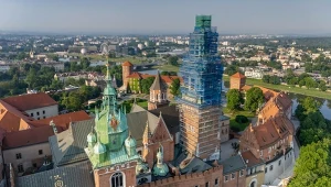 Niezwykłe znalezisko na Wawelu. Odkryto złoto na wieży zegarowej