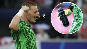 Jordan Pickford przygotował się do rzutów karnych ze Szwajcarią