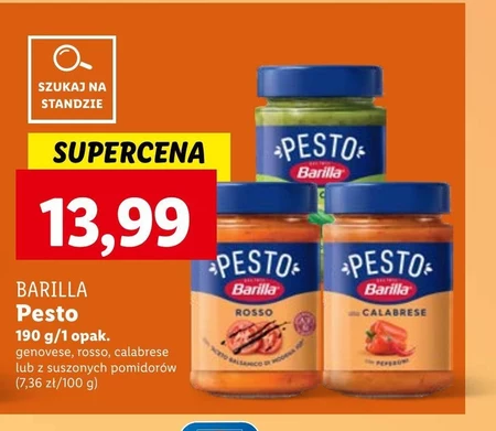 Barilla Pesto Genovese sos do makaronu z bazylią 190 g