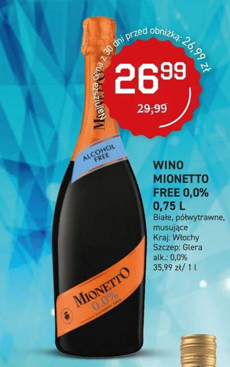 Wino musujące Mionetto