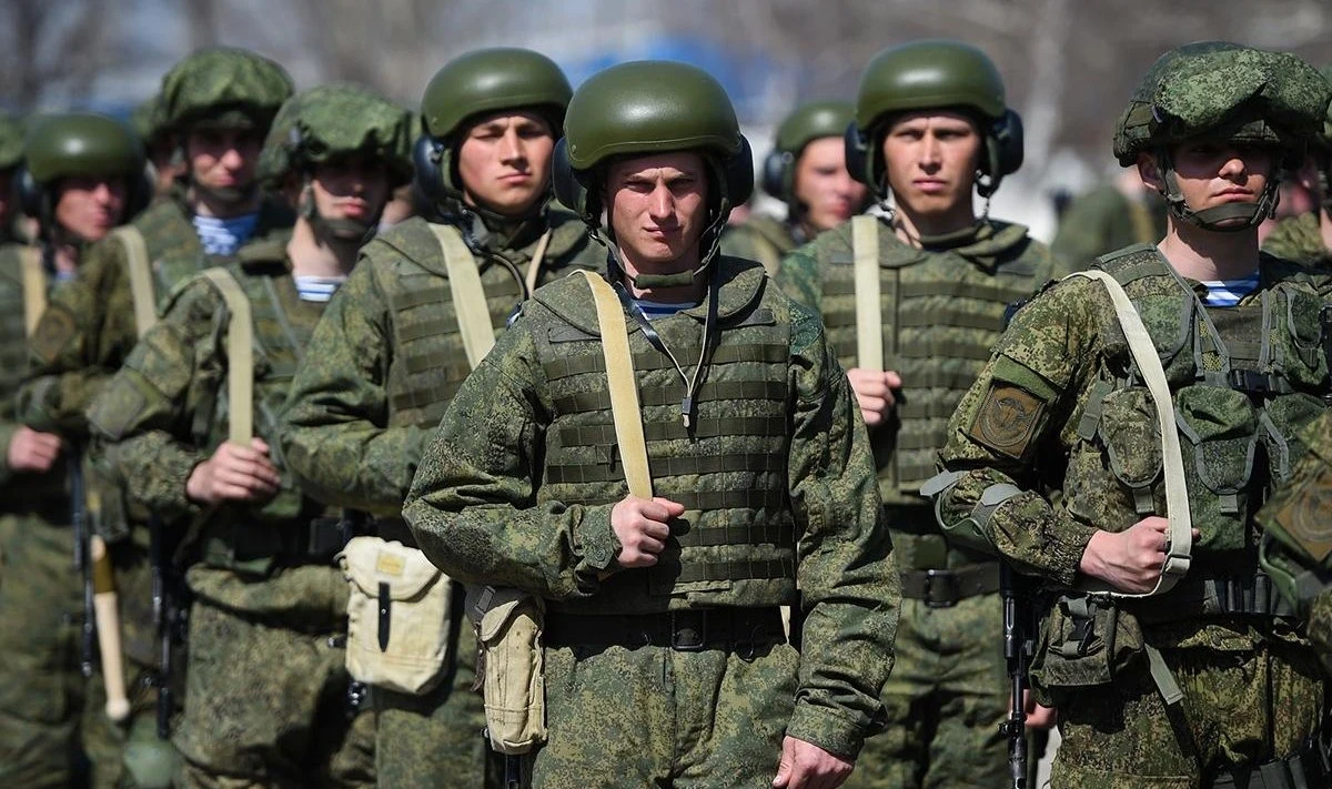 Rosyjscy żołnierze. Zdjęcie ilustracyjne Rosyjscy żołnierze. Zdjęcie ilustracyjne