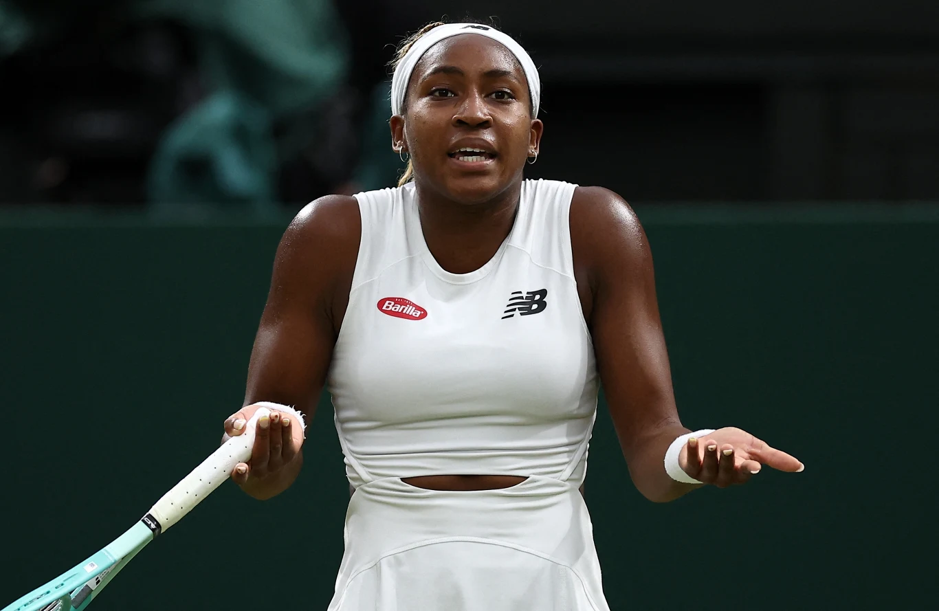 Coco Gauff przegrała z Emmą Navarro w czwartej rundzie Wimbledonu 2024