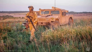 Ukraina chwali się bojową wersją Humvee. Mocno... wybuchową