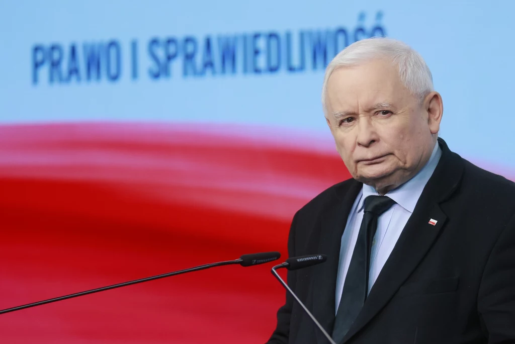 Jarosław Kaczyński, prezes PiS, stoi na niepewnym gruncie Jarosław Kaczyński, prezes PiS, stoi na niepewnym gruncie