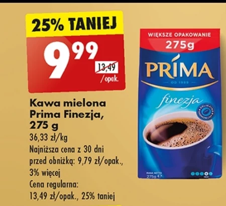 Prima Finezja Kawa mielona 275 g