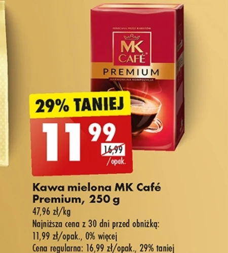 MK Café Premium Kawa mielona 250 g