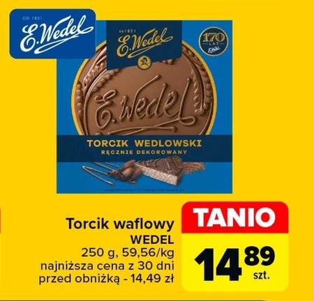 E. Wedel Torcik wedlowski 250 g