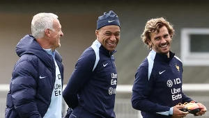 Didier Deschamps, Kylian Mbappe i Antoine Griezmann
