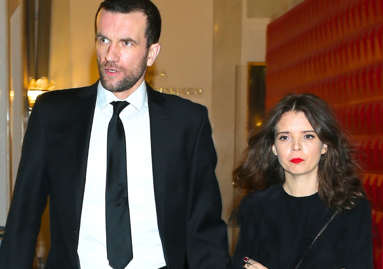 Tomasz Kot z żoną Tomasz Kot z żoną