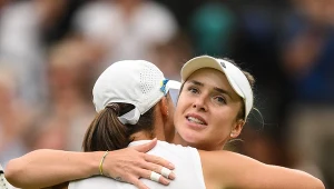 Elina Switolina i Iga Świątek