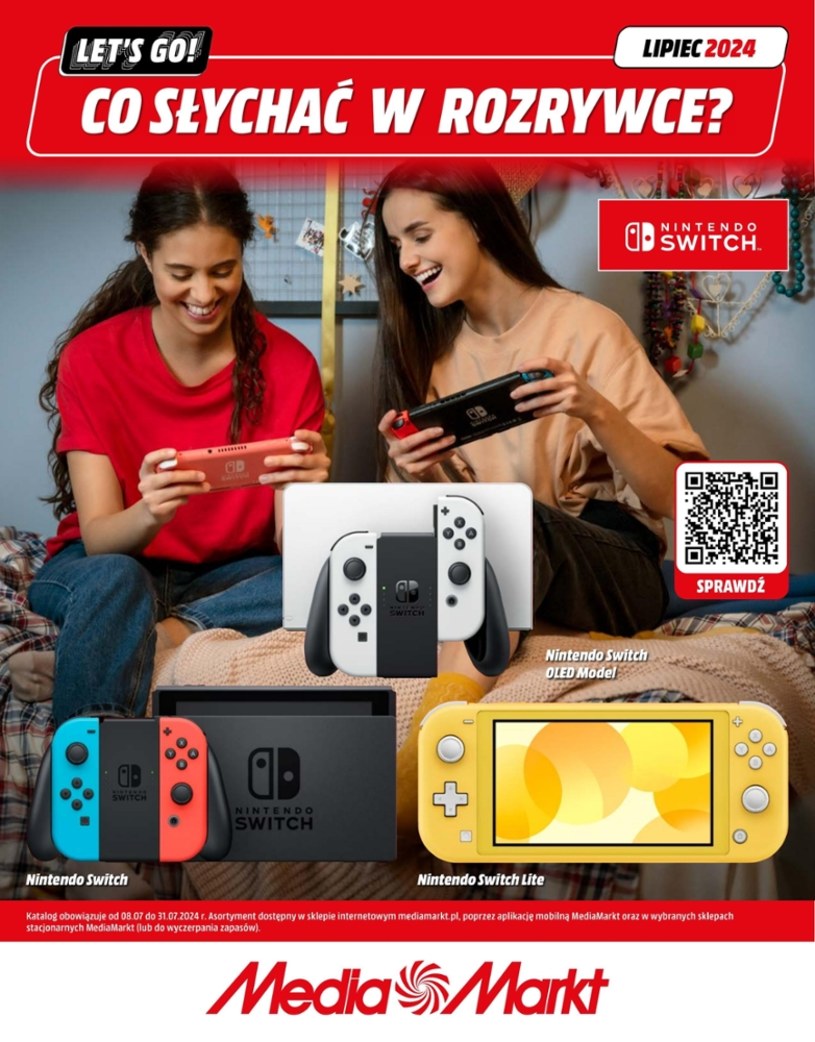 Gazetka promocyjna Media Markt - ważna od 01. 07. 2024 do 31. 07. 2024