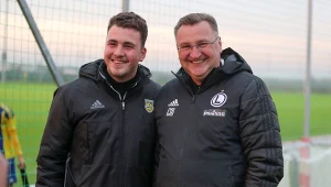 Mateusz Michniewicz z ojcem Czesławem