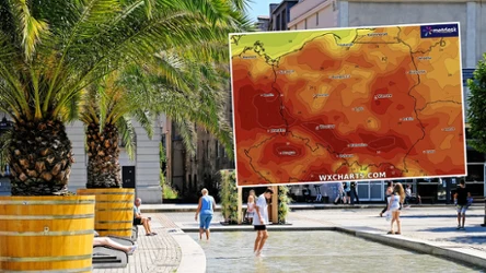Wtorek będzie pierwszym dniem fali upałów w Polsce. Temperatury powyżej 30 stopni Celsjusza mogą pojawiać do weekendu