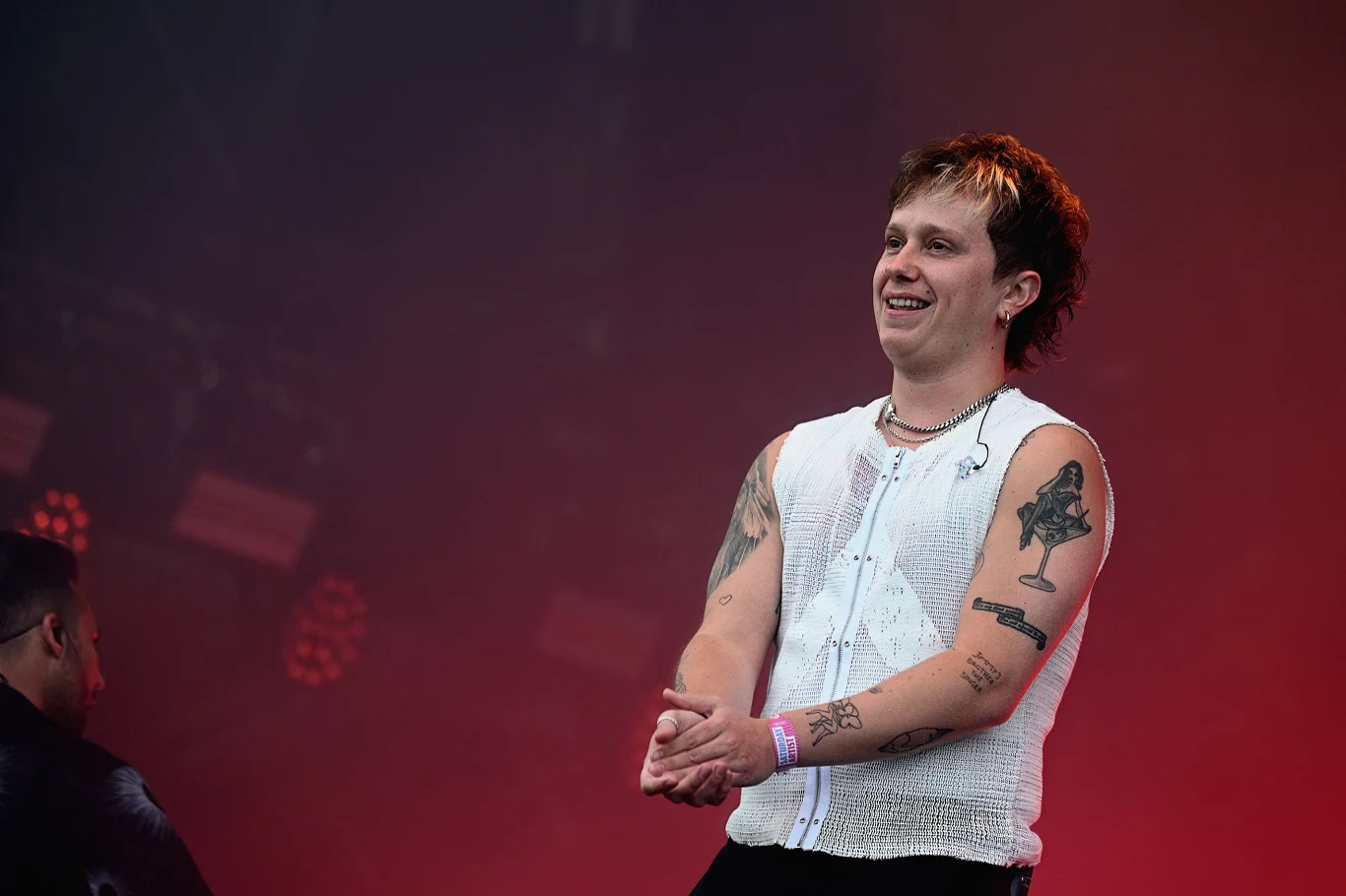 Conor Mason (Nothing But Thieves) w akcji Conor Mason (Nothing But Thieves) w akcji