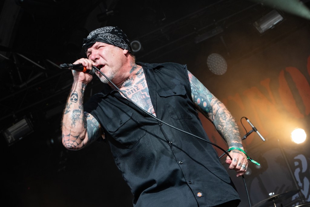 Roger Miret (Agnostic Front) w akcji