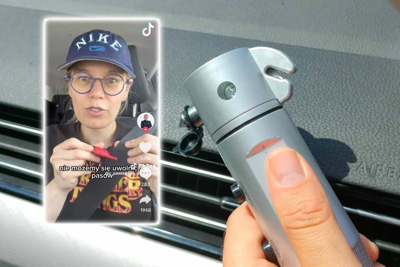 Niewielki gadżet może mieć kluczową rolę w chwili wypadku /zdj. Paweł Rygas/ z_pamietnika_policjantki Niewielki gadżet może mieć kluczową rolę w chwili wypadku /zdj. Paweł Rygas/ z_pamietnika_policjantki