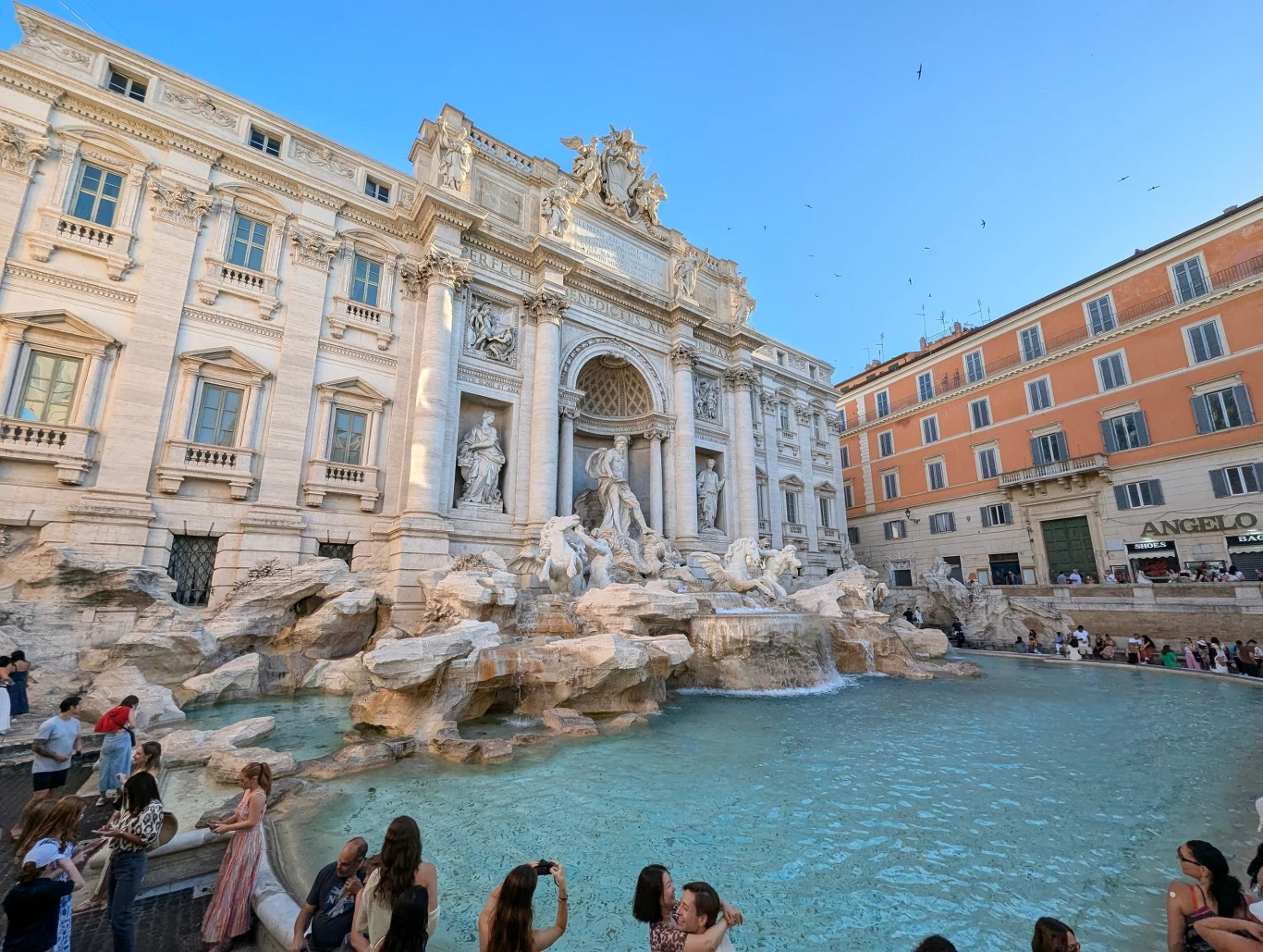 Fontanna di Trevi. Fontanna di Trevi.