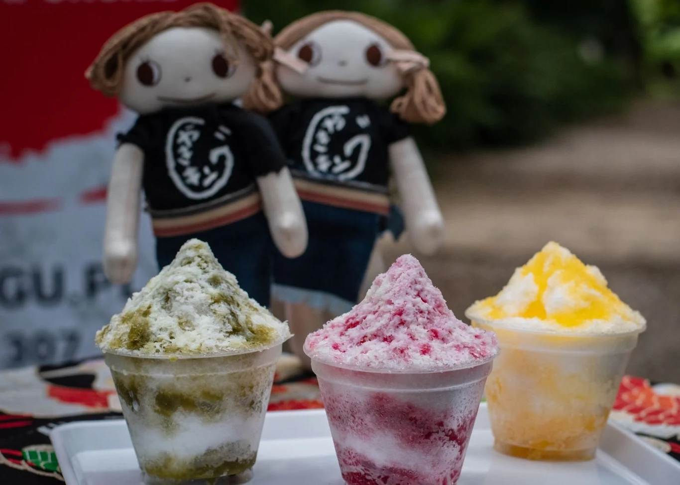 Tradycyjny japoński deser kakigori