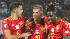 Mikel Merino, Dani Olmo i Nico Williams