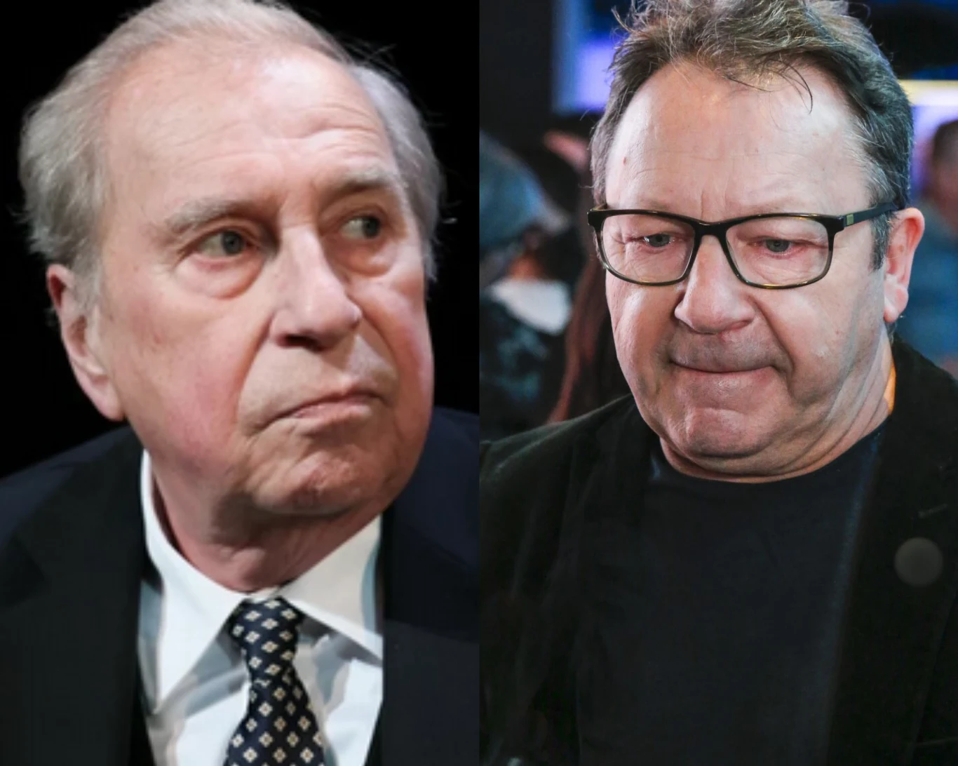 Zbigniew Zamachowski żegna Jerzego Stuhra Zbigniew Zamachowski żegna Jerzego Stuhra