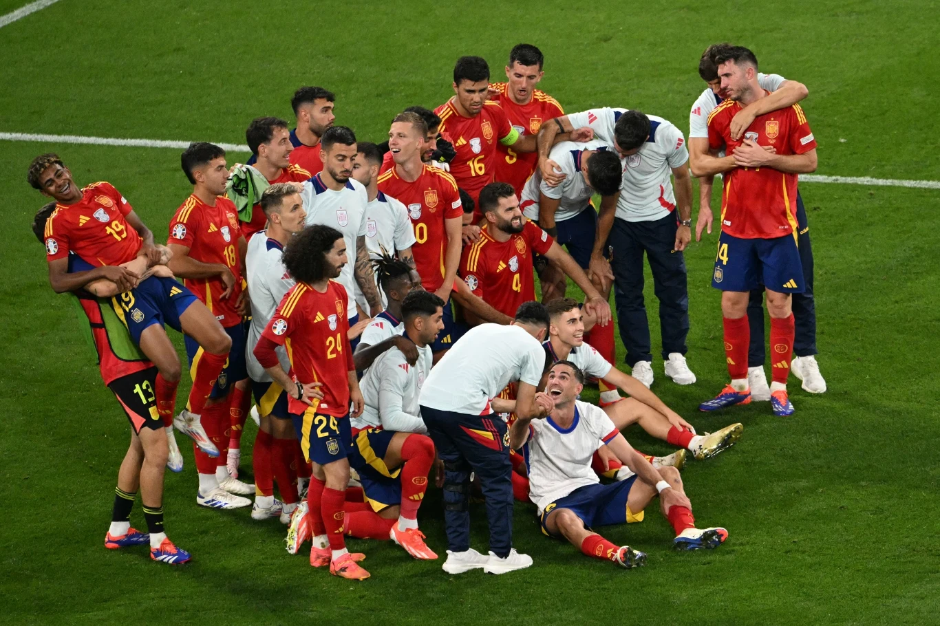 Hiszpania po awansie do finału Euro 2024