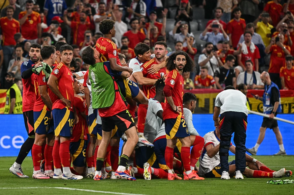 Hiszpania po awansie do finału Euro 2024 Hiszpania po awansie do finału Euro 2024